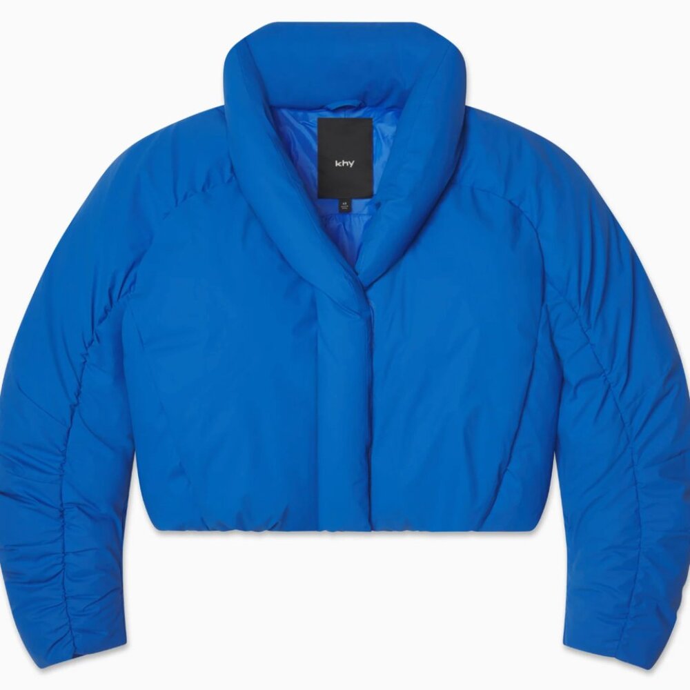 KHY - Cropped Puffer Jacket - Plus Size NEW